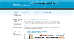 Desktop Screenshot of heartpvcs.com